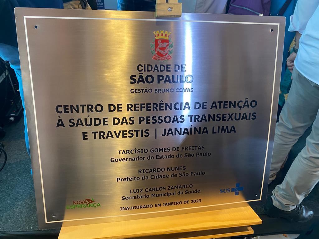 Inauguração do Centro de Referência de Saúde Integral para a População de Travestis e Transexuais Janaína Lima