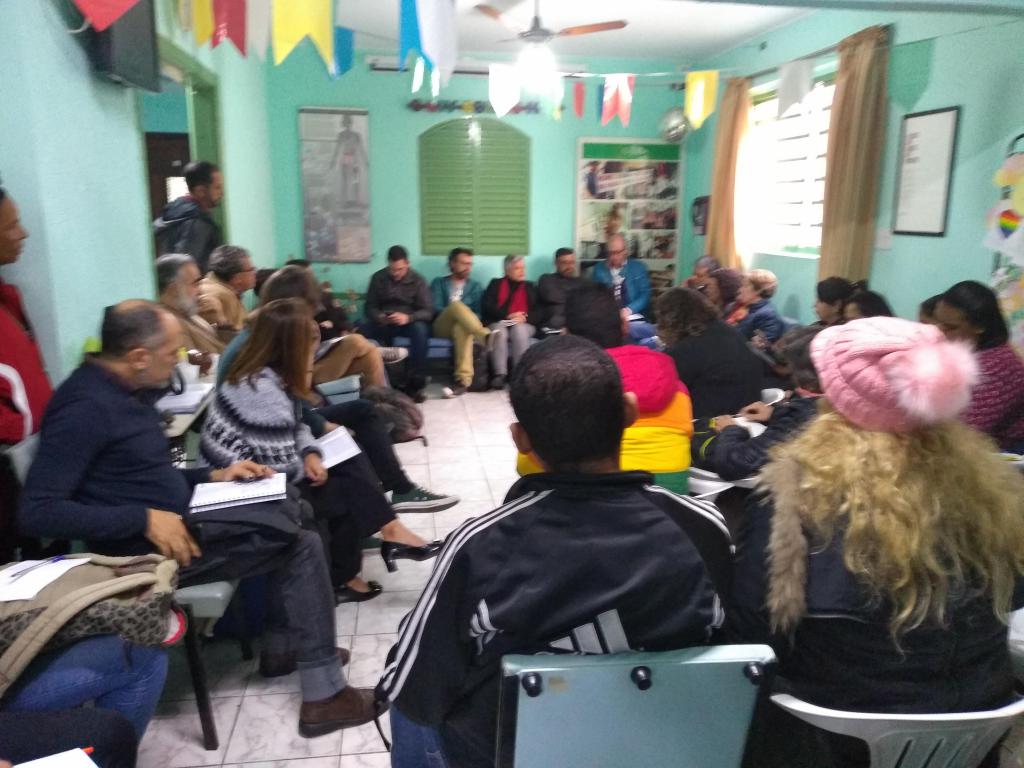 Reunião ordinária do MOPAIDS na sede do GIV - 17 de Julho de 2019