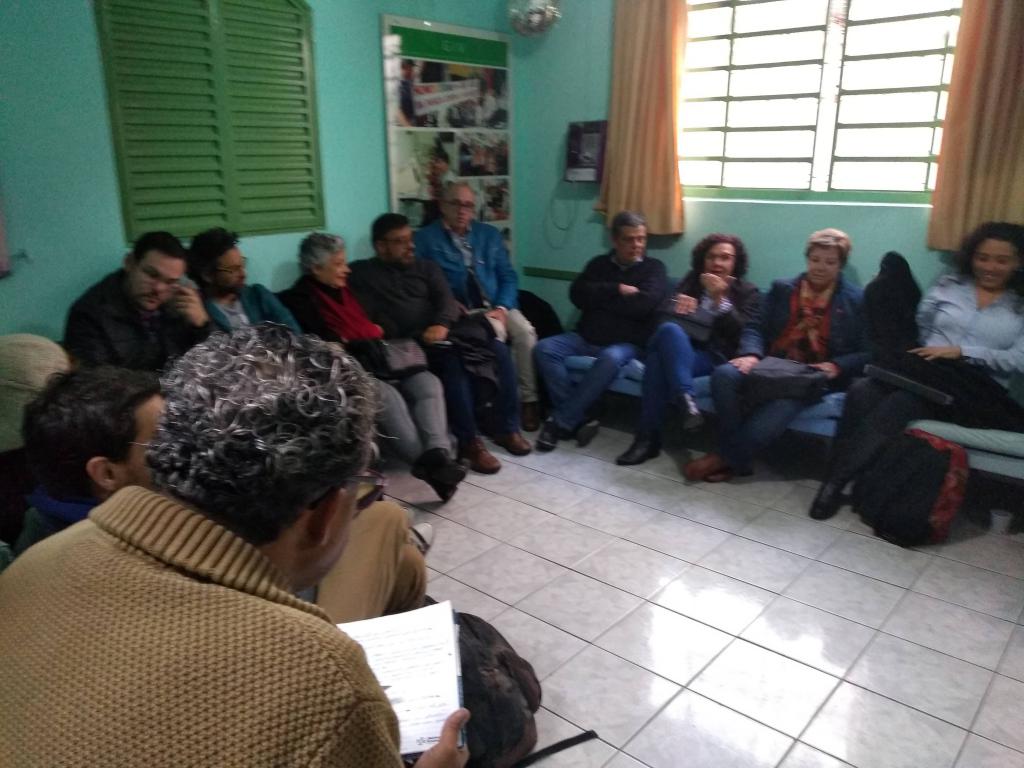 Reunião ordinária do MOPAIDS na sede do GIV - 17 de Julho de 2019