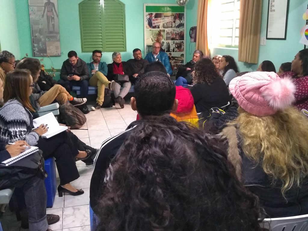 Reunião ordinária do MOPAIDS na sede do GIV - 17 de Julho de 2019