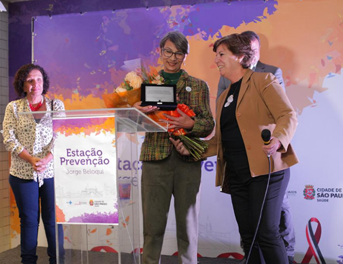 Inauguração da Estação Prevenção Jorge Beloqui - Metrô República