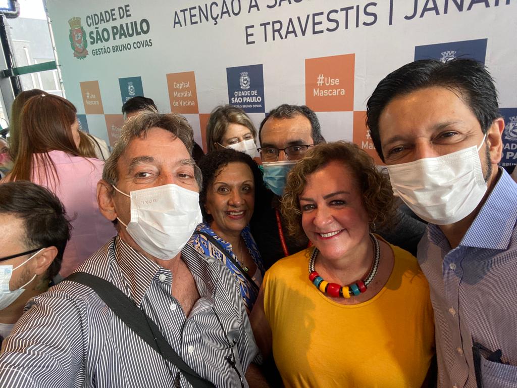 Inauguração do Centro de Referência de Saúde Integral para a População de Travestis e Transexuais Janaína Lima